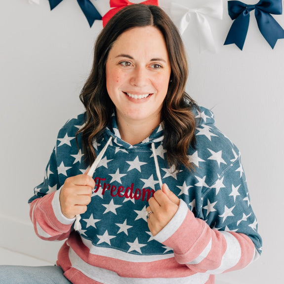 Hoodie // Freedom Flag
