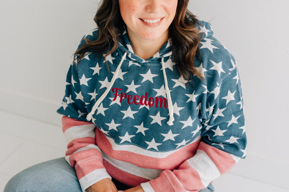 Hoodie // Freedom Flag