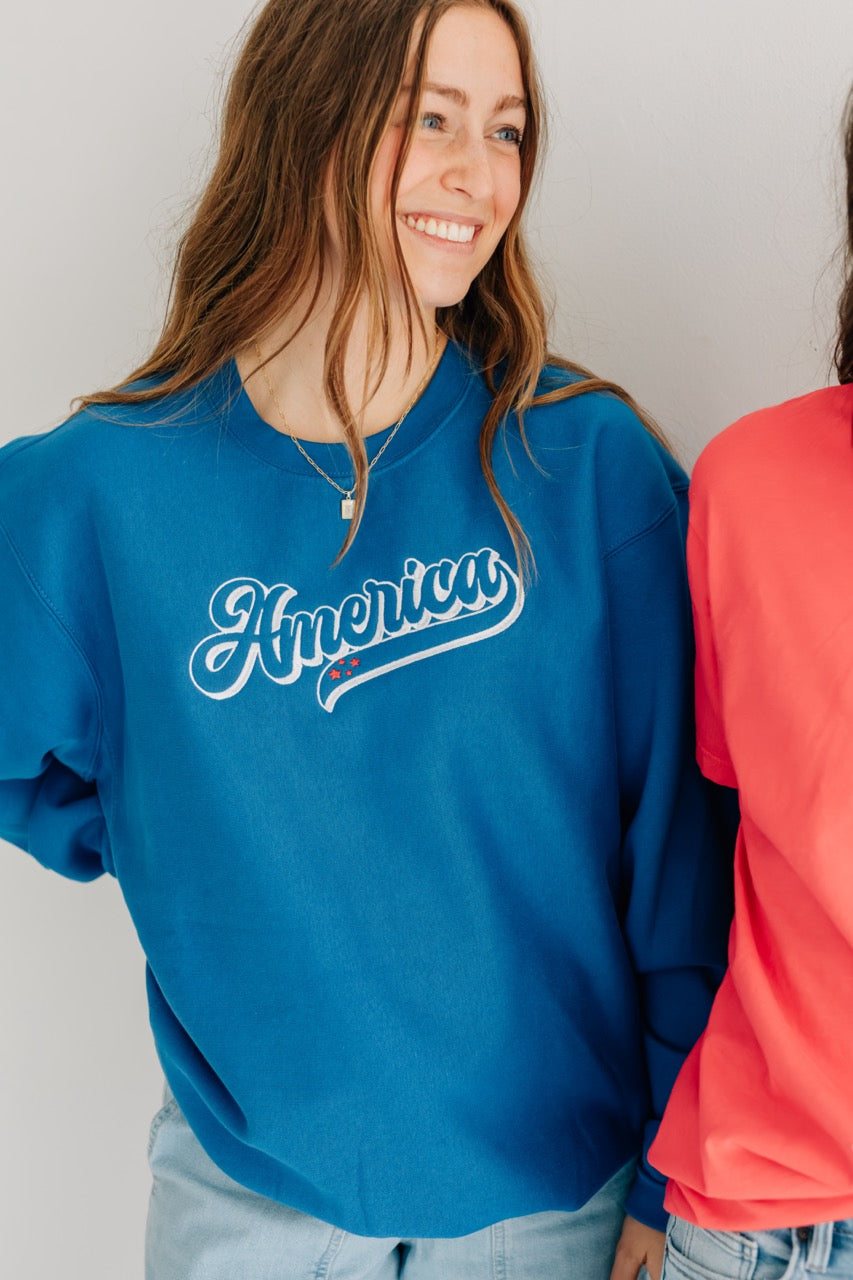 Retro America Crewneck