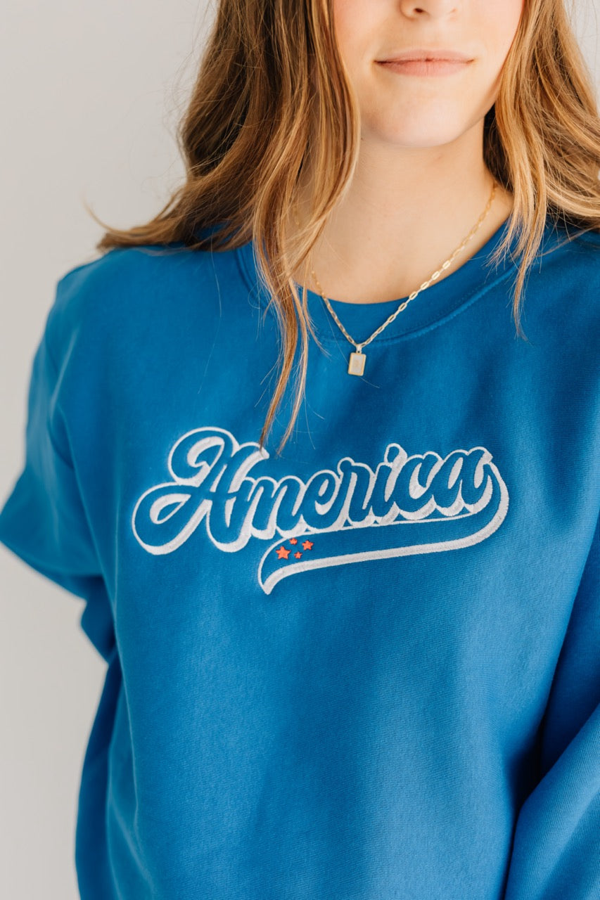 Retro America Crewneck