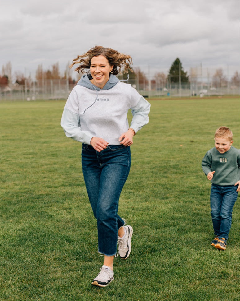 Perfect Mama Crop Hoodie