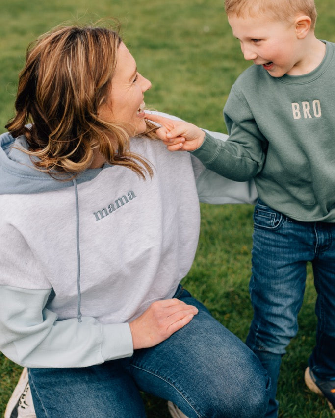 Perfect Mama Crop Hoodie