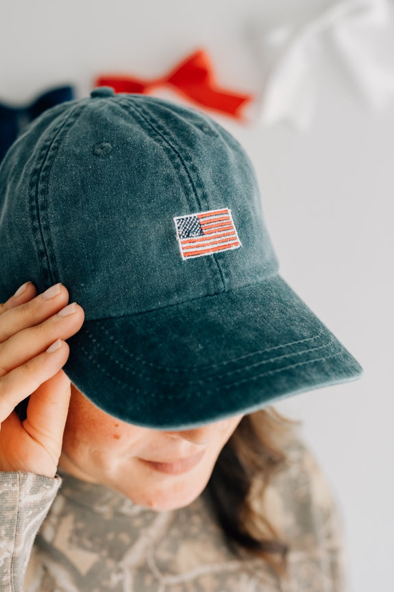 Relaxed Hat // Mini Flag