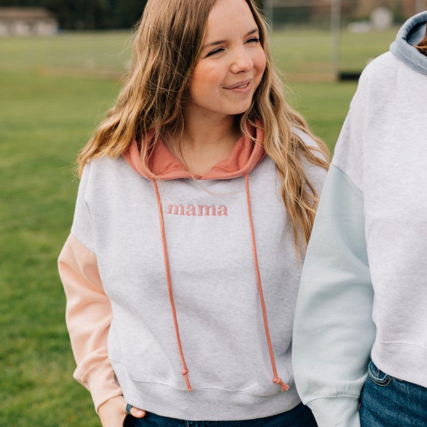Perfect Mama Crop Hoodie