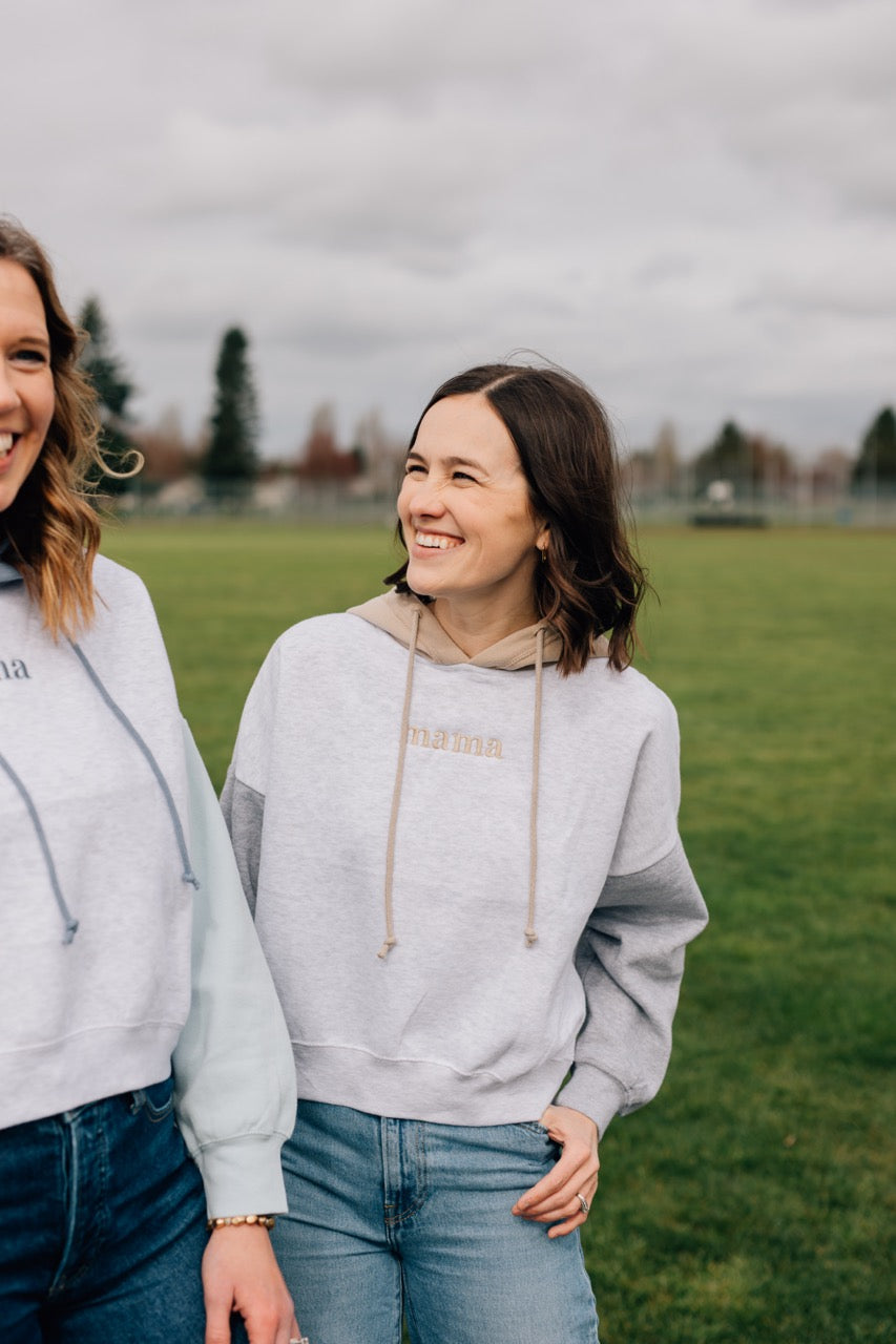 Perfect Mama Crop Hoodie