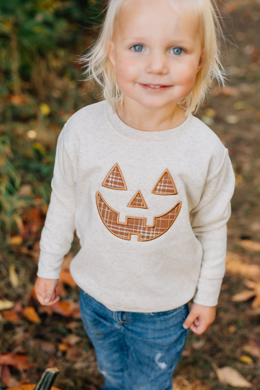 Jack'o'Lantern Toddler Crewneck