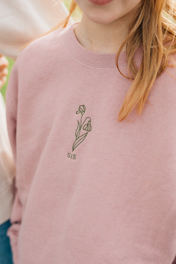 Adult Crewneck // Generation Birth Flowers