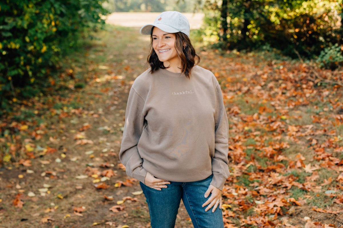 Fall Leaf Relaxed Hat