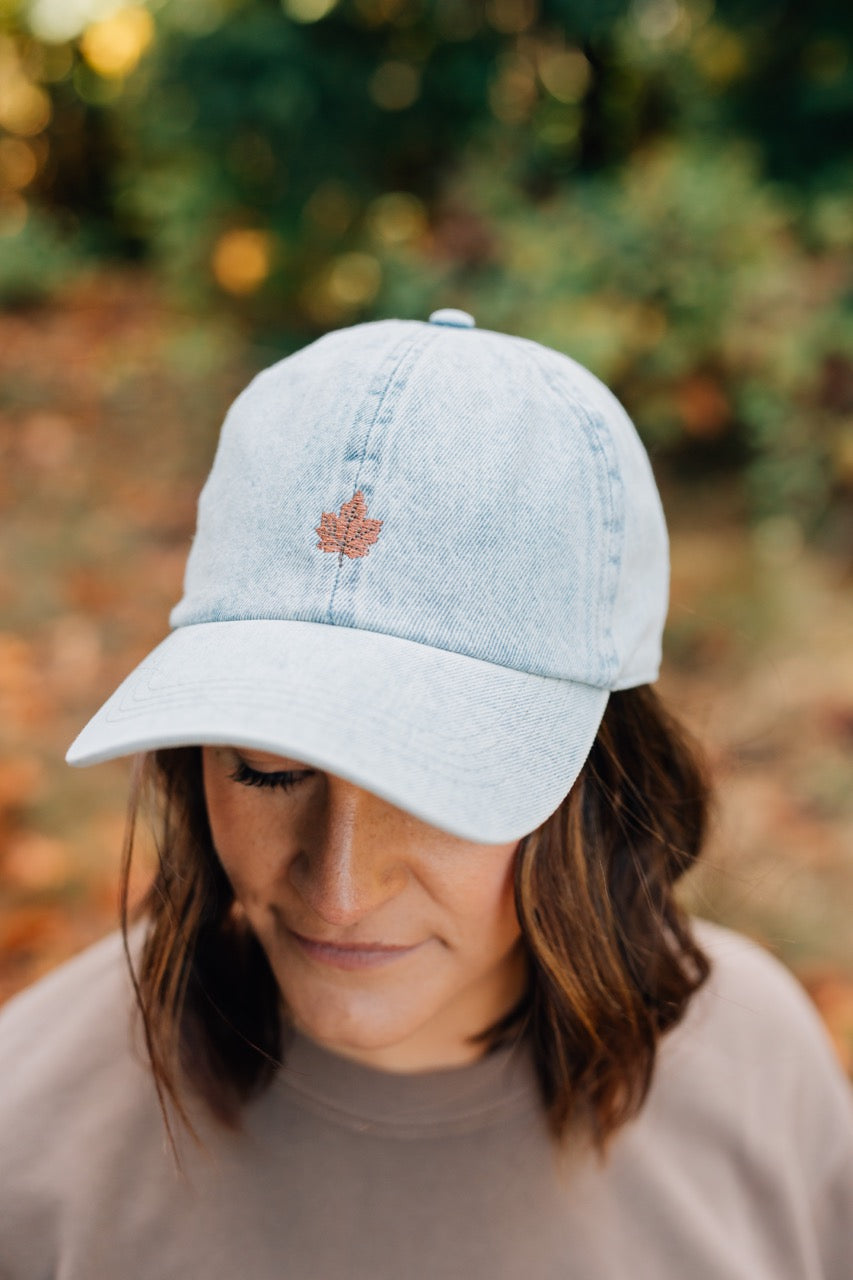 Fall Leaf Relaxed Hat