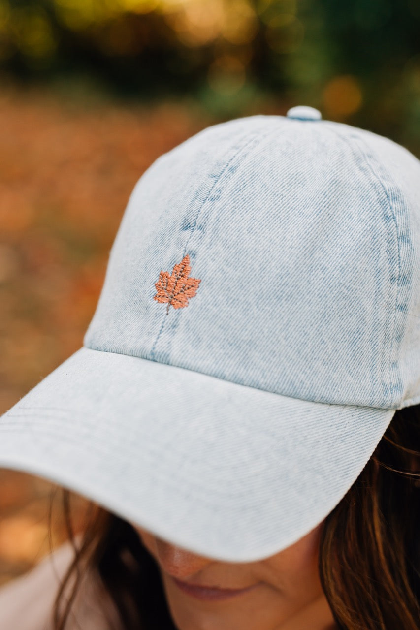 Fall Leaf Relaxed Hat