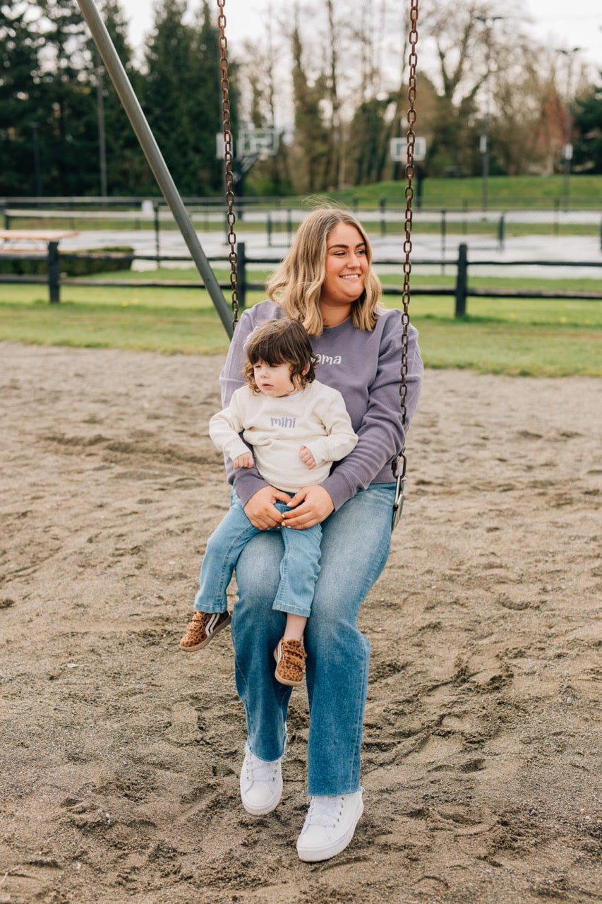 Matching Mama/Mini Hearts Crewneck