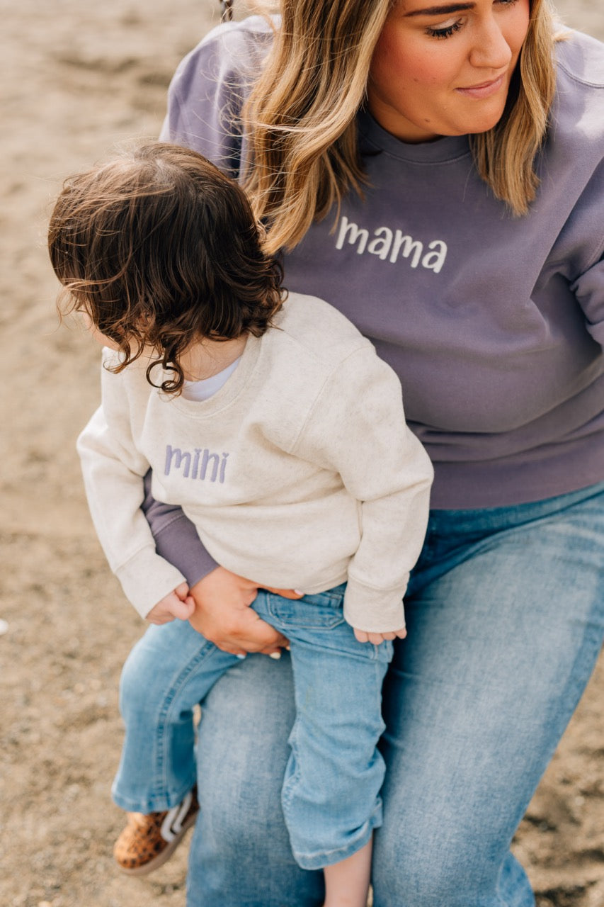 Matching Mama/Mini Hearts Crewneck