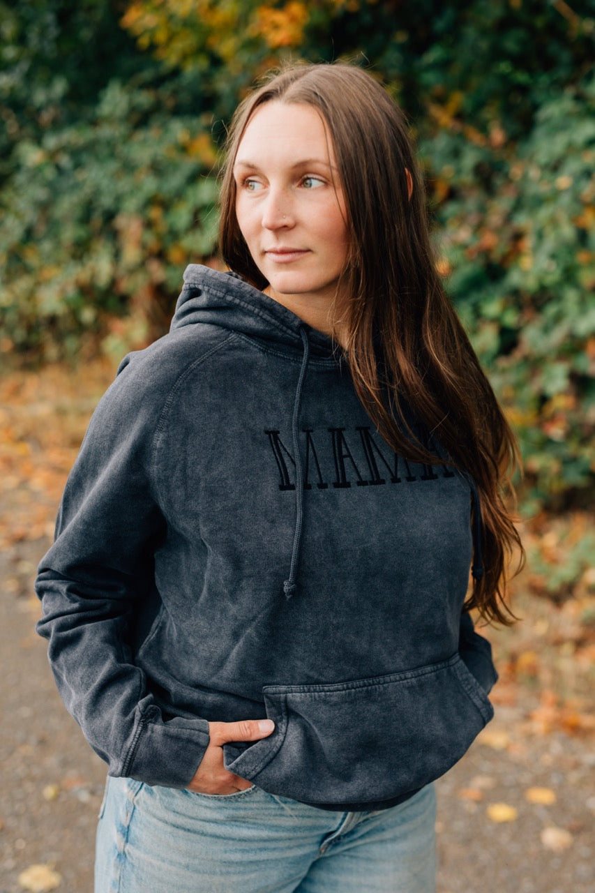 Vintage Wash Mama Hoodie