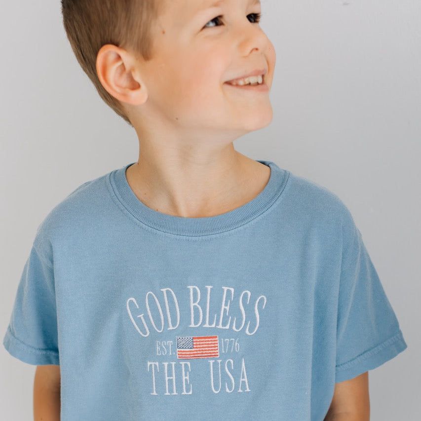 God Bless the USA Youth Tee