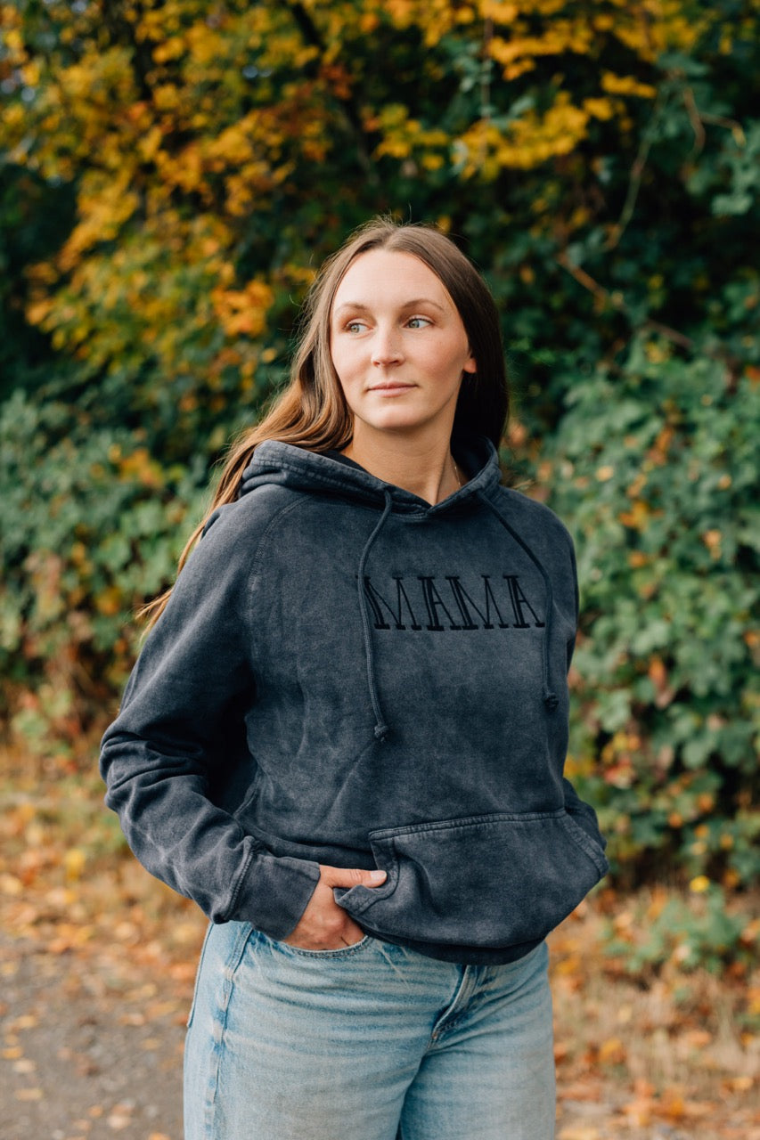 Vintage Wash Mama Hoodie
