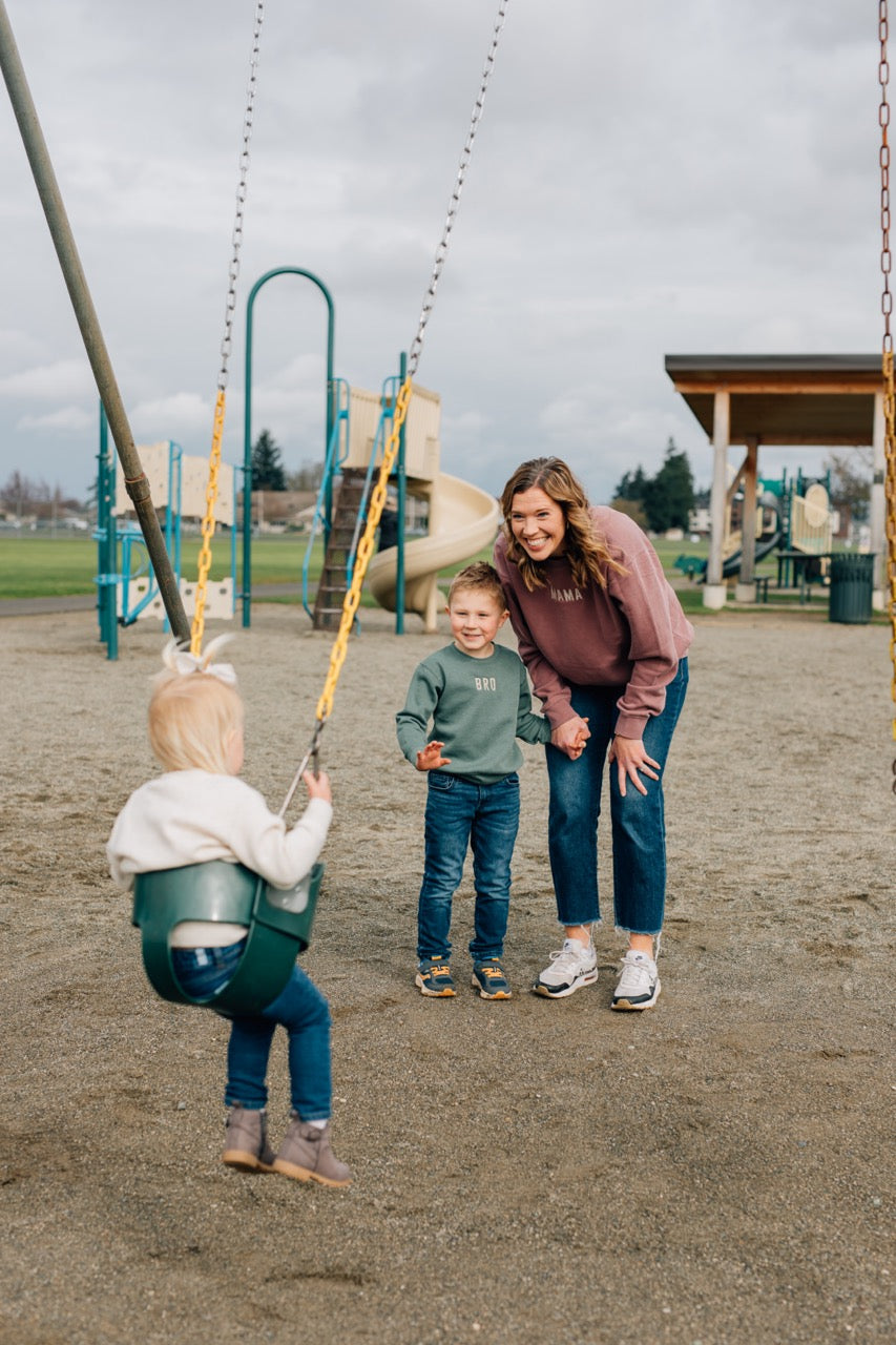 Matching MAMA/BRO/SIS Crewneck