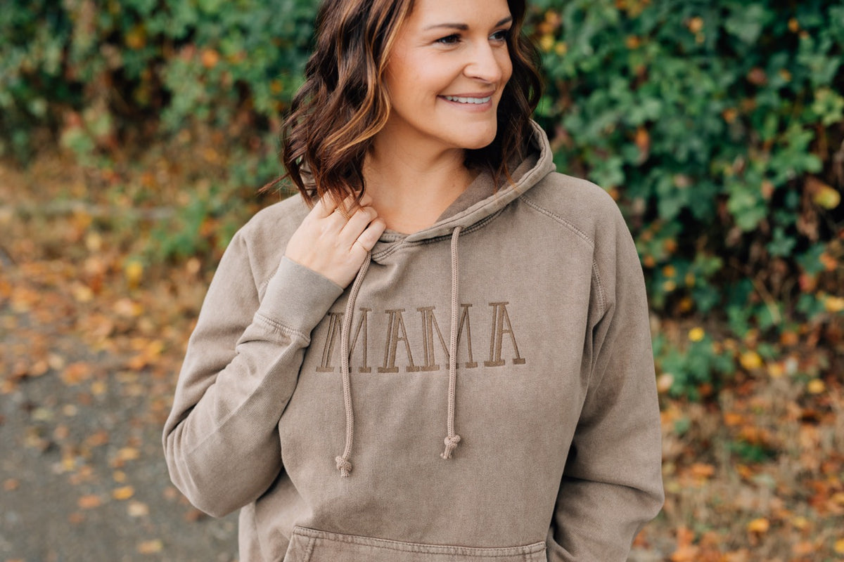 Vintage Wash Mama Hoodie