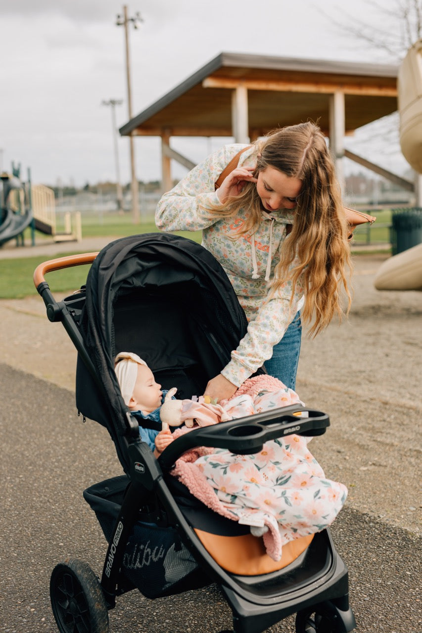 Mama Floral Hoodie
