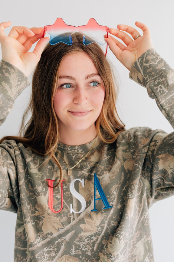 Crewneck // Camo USA