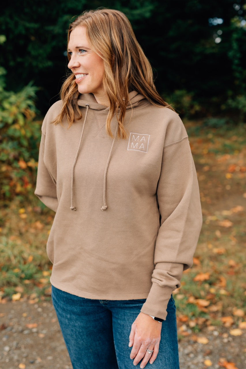 Raw Edge Mama Hoodie