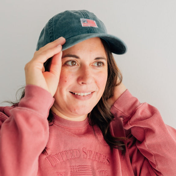 Relaxed Hat // Mini Flag