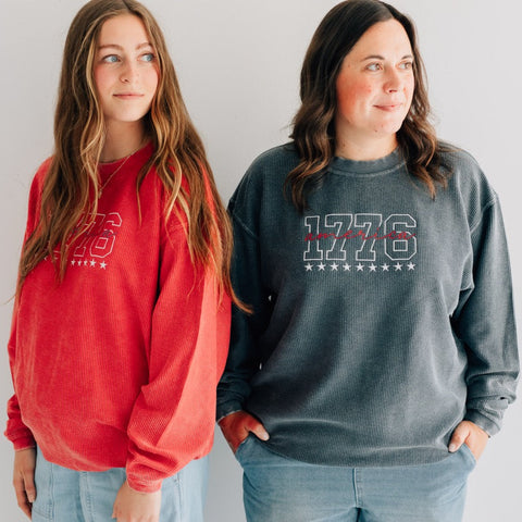 Crewneck // 1776 Corded 100% Cotton