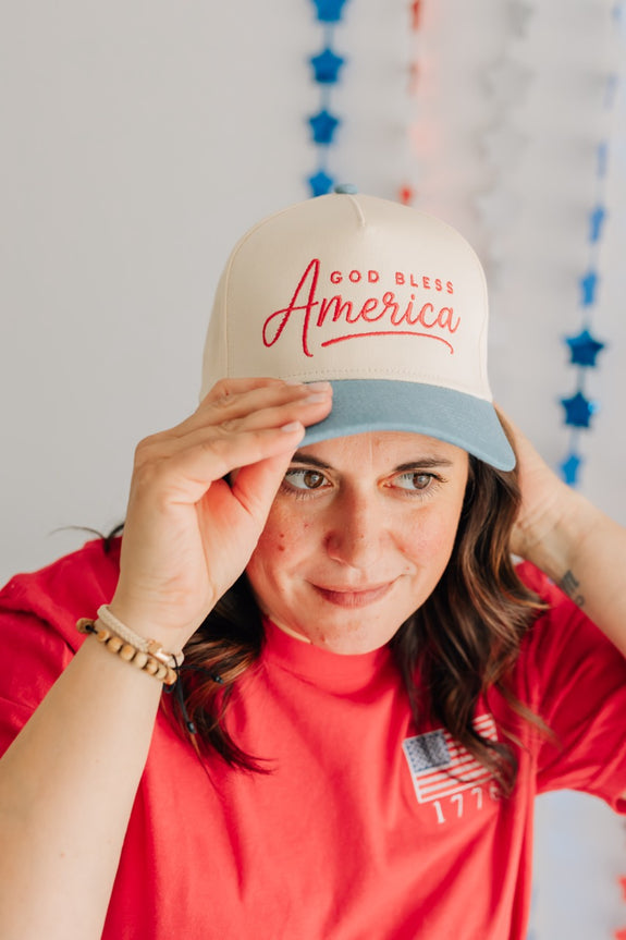 Trucker Hat // God Bless America