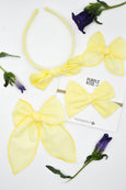 Felicity Headband // Lemon Drop