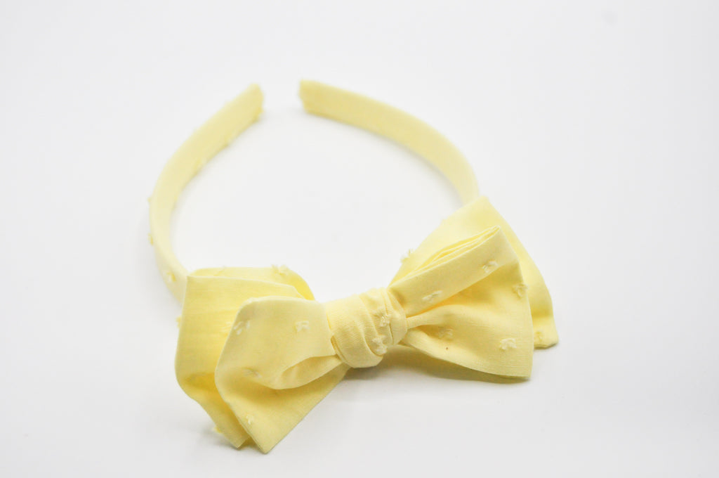 Felicity Headband // Lemon Drop