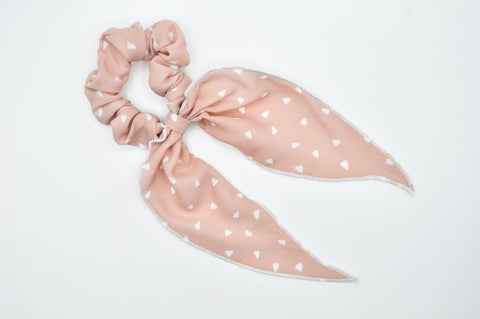 Spring Morning/ Scarf Scrunchie